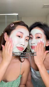 This is a Korean clay mask AND a cleanser all in one called Green Tomato Clay Mask and it’s the COOLEST thing we’ve ever tried to this day #korean #koreansnacks #koreanfood #recipe #cooking #trilingual #spanish #fyp #mukbang #haul #food #momanddaughter | Aylen Park