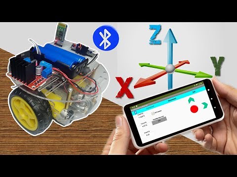 Construir Carro Robot Bluetooth con Arduino Controlado por la posición de tu Celular ¡Desde Cero!