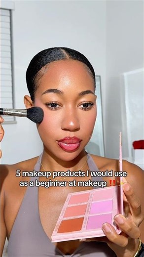 5 makeup products I would use if I was a makeup beginner ‼️✨#makeup