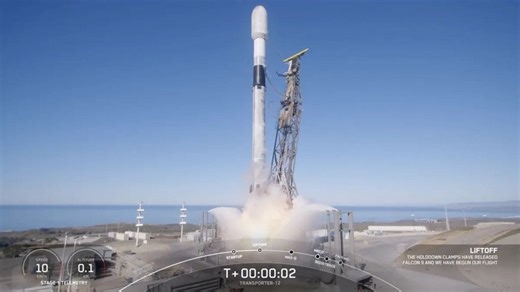 SpaceX Successfully Launches 131 Satellites on Transporter 12 Mission