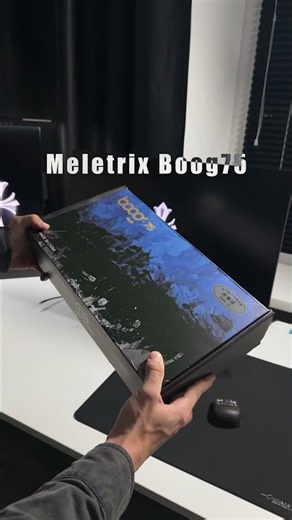 3KG KEYBOARD WEIGHT??? MELETRIX BOOG 75 #keyboard #pc #tech #pcsettings #techtok #gaming