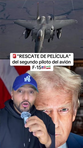 The second pilot of the F-15 fighter jet was rescued in Iran. #alfredomx #f15 #iran #fighterjet #news