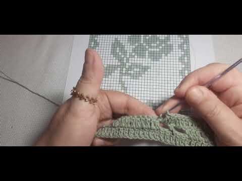 Learning Filet Crochet Lesson 4