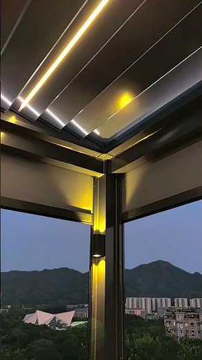 Retractable Gazebo Installation: This Roof Opens Both Ways | DIY Patio Upgrade #outdoor #pergolas