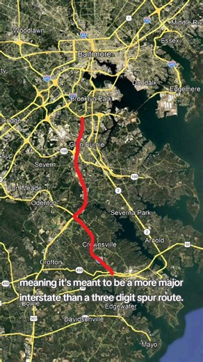 Why America's Shortest Primary Interstate Exists #geography