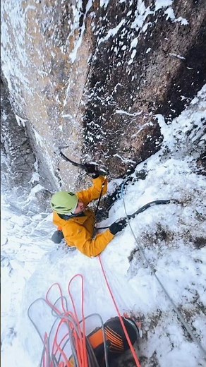 Greg Boswell Mixed Climbing POV at Lochnagar 🧗‍♂️❄️ Extreme Scottish Winter Climb