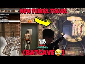 NEW Secret Tunnel (BatCave) - How to Access and All Details (New DLC Update GTA Online)