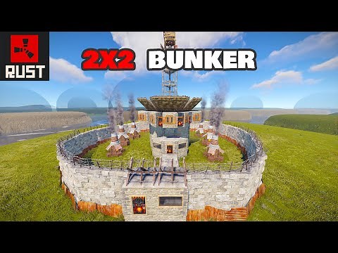 (Patched) Rust 2x2 Bunker 2021 | Solo | Small Group | Cheap