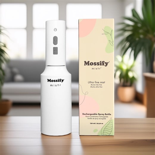 The Mossify Mistr™ – Automatic Rechargeable Plant Mister | Ultra-fine Humidifier Spray for Indoor Plants, Orchids, Tropicals - Etsy