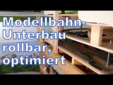TUTORIAL: Build your own optimized, rollable base – advantages, tips, model railway gauges N, H0, Z