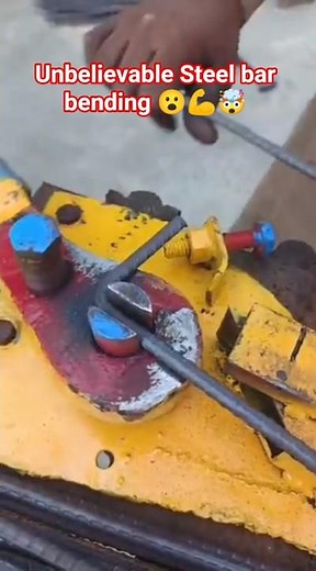 Unbelievable Steel Bar Bending Skills 💪 | Extreme Metal Work Mastery#trandingshorts