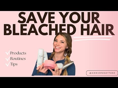 Hair Routine Journey to Repair Bleach Damage for Long, Beautiful Healthy Hair