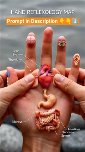 Hand Relaxalogy Map #aishorts #aivideo