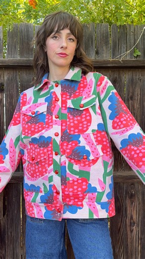 K.S. Garner on Instagram: "#ad My wardrobe was in need of some Fall capsule pieces, so you know I had to run over to @spoonflower to find the perfect fabrics 🍂 Tell me which piece you like the best ⬇️ When I’m designing capsule pieces, this is what I have in mind; durability, wearability, and versatility 🍁 I techniques that will keep these pieces good as new for years and years 🙏 When you are planning your next sewing projects and have an aesthetic in mind for the fabric print, head to @spoon