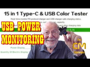 J7-C USB Power Tester - Ingenious USB measuring adapter with app Bluetooth pairing