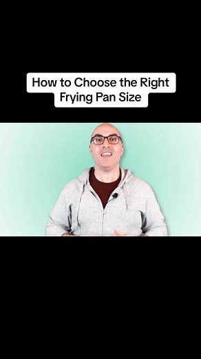 How to Choose the Right Frying Pan Size #cookware #fryingpan #fryingpansizes