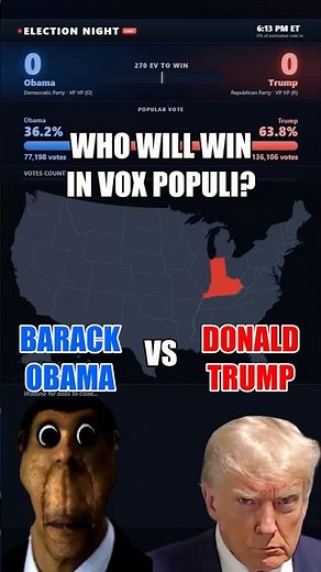 Obama vs Trump: Who Wins America? 🇺🇸 #shorts