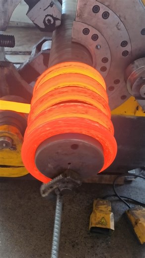 The spring making in the factory processing #manufacture #machine #processing #automobile | Inside the factory