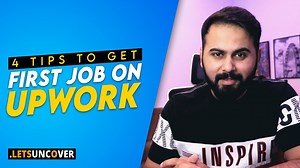 2.3K views · 141 reactions | 4 Tips to get your First Job on Upwork, Upwork Tips and Tricks, Upwork Tutorial for Beginners | Soban Tariq - Lets Uncover | Facebook