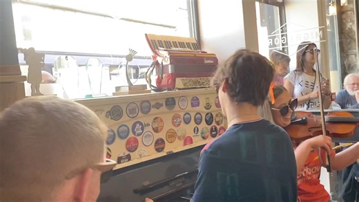 28K views · 572 reactions | Fiddles, pipes, guitars accordion and piano joining in in the Legendary Sunday Session at MacGregors bar, Inverness. | MacGregor's | Facebook