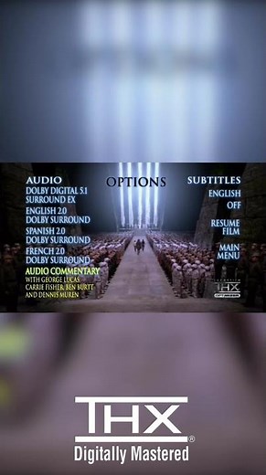 Star Wars IV A New Hope (1977) DVD Options Menu III