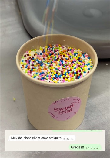Dot Cake pavé: nuevo postre cremoso de junio 12oz a $20.000