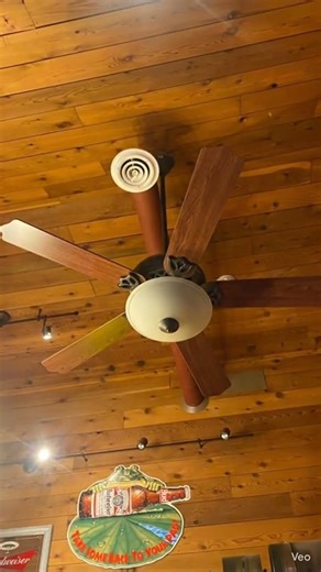 Ceiling Fan Spinning At Retro Attic, But With AI (With Sounds)