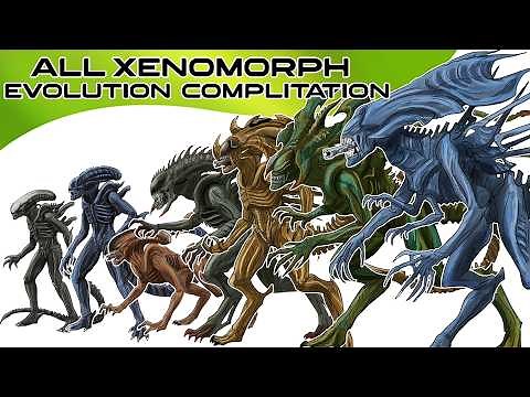 All Xenomorph Evolution Complitation! | Alien Fan Art | Maxxive Jumpo