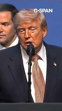 Trump on Iran: "Let's just finish the job"