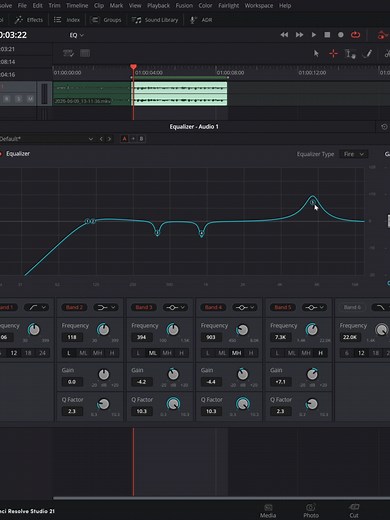 តិចនិចកែសម្លេង Davinci Resolve: សំលេងល្អក្នុងជំហានងាយ