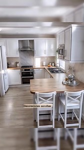 6.1K views · 630 reactions | 50 Mejores diseños de cocinas pequeñas para inspirarte, parte 20 | Decoraciones sencillas y hermosas | Facebook