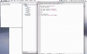 Modular web applications with Node.js and Express