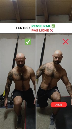 Fentes : l'erreur qui BOUSILLE ton équilibre et tes résultats ❌ (fais ÇA)