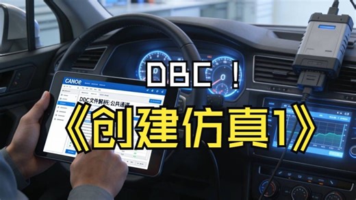 专题2_Canoe与DBC数据库_4_创建dbc导入canoe仿真1