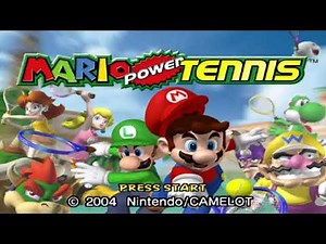 Wii Menu ~ Mario Power Tennis Music