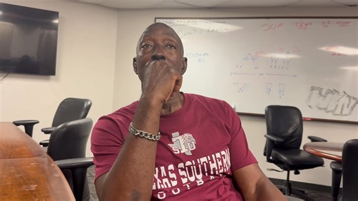 TSU’s Cris Dishman is rewriting the playbook — starting with what’s on the plate. Read the full story here: https://www.chron.com/sports/college/article/texas-southern-vegan-coach-cris-dishman-21128879.php  Watch him explain why discipline off the field fuels wins on it. #TSU #ChalkTalk | Kim Y. Davis Media | Facebook