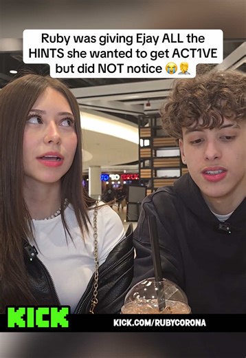 Ruby was giving Ejay ALL the HINTS she wanted to get ACT1VE but did NOT notice 😭🤦 | #rubycorona#ejay#realationship
