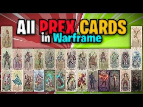 Warframe: All Prex Cards Location (With Timestamp)