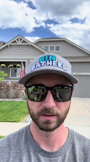 This is how we clean a stinky bin.