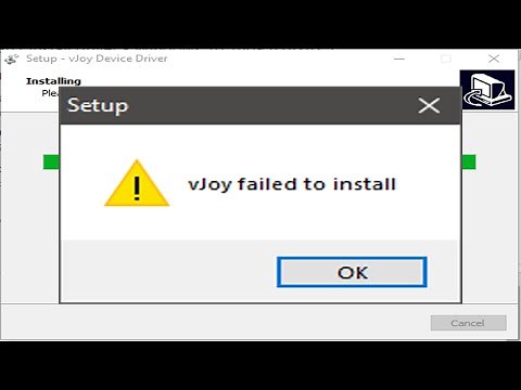 How to fix vjoy failed to install on windows 11
