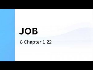 Job Chapter 8 | Holy Bible - Indian Sign Language Version (ISLV)