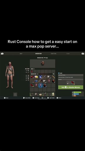 Rust Console how to get a easy start on a max pop server…#shorts #rust #rustconsole