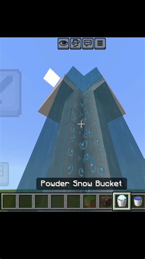 Minecraft invisible elevator.#minecraft#tutorial#gaming#shortsfeed.