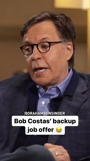 Bob Costas on the “technical difficulties” that occurred while on a game assignment 😂 #bobcostas #funny #broadcaster | Graham Bensinger