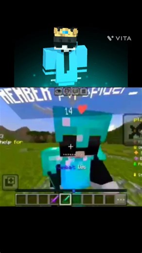 I'm doing PVP in Java server and I'm win 💪👿😎