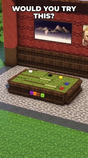 OmniGod Gamer on Instagram: "Minecraft Billiards Table 💀 (Loucura Letal)"