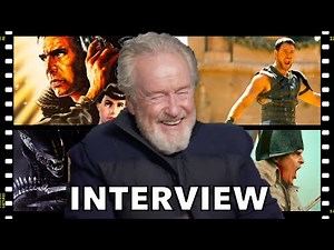 Ridley Scott Talks NAPOLEON and Look Back At His Most Iconic Movies | INTERVIEW