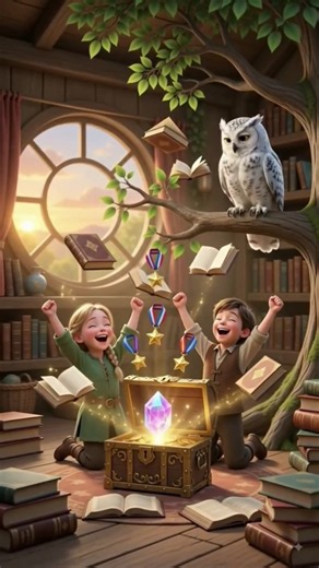 🌳 The Magic Treehouse Adventure | Episode 1: The Mysterious Map 🗺️#shorts