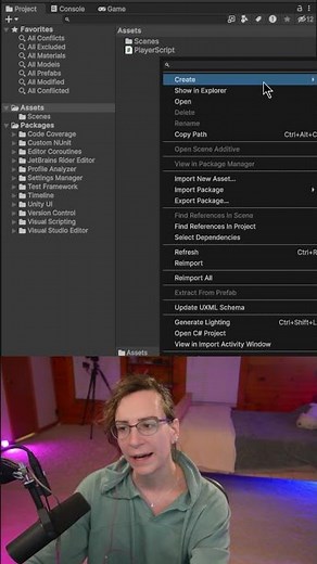 Organize your Asset Folder - #Unity #tutorial #beginner