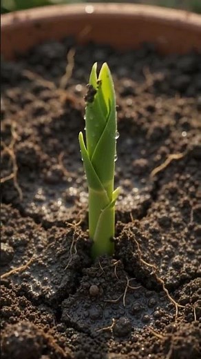 Growing corn in a pot